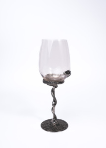 Verrerie <span class=keywords><strong>à</strong></span> Pieds Hauts Design Moderne, Thème Serpent Halloween, Verres <span class=keywords><strong>à</strong></span> <span class=keywords><strong>Vin</strong></span> Personnalisés en Stock, Liquidation d'Inventaire - Product Image 2