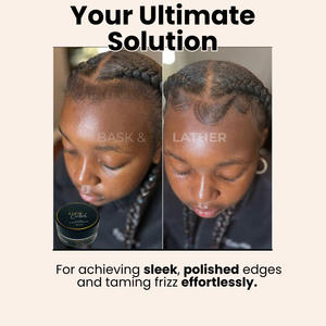 <span class=keywords><strong>Gel</strong></span> <span class=keywords><strong>coiffant</strong></span> personnalisé à formule naturelle, sans résidus, sans traces blanches, tenue maximale pour le contrôle des bords - Product Image 5