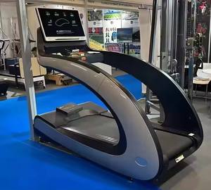 Commercial Touch Screen Fitness Running Machine for Exercises With Real-scene Touch Screen CBC-1000T Outdoor Running M - Product Image 2