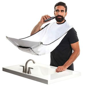 Tablier professionnel de rasage pour <span class=keywords><strong>barbe</strong></span>, vêtement de protection du visage, bavoir avec deux ventouses - Product Image 1