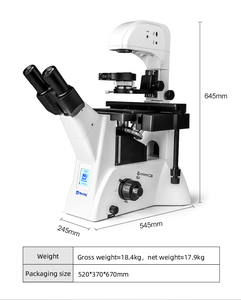2 천만 화소 카메라로 MSD531-2000 삼안 역상 대비 생물현미경 100X-400X 배율 - Product Image 2