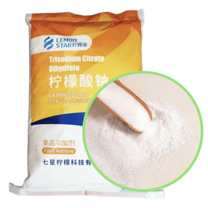 Citrate de sodium de qualité alimentaire, citrate trisodique dihydraté <span class=keywords><strong>E331</strong></span> pour régulateur d'acidité et conservateur alimentaire, vente en gros en vrac 25 kg - Product Image 1