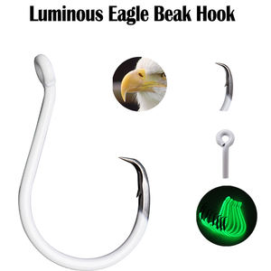 Kit de leurres de pêche <span class=keywords><strong>Gamakatsu</strong></span>, meilleures fournitures d'aquarium, hameçons de pêche, cercle lumineux - Product Image 3