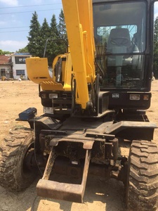 Meilleure Offre 2026 : Excavatrice sur Pneus d'Occasion 9 Tonnes Hyundai R90W-7, Pelle Mobile Haute Vitesse Prête à l'Expédition pour Projets Municipaux - Product Image 4