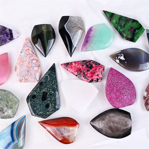 เครื่องประดับคริสตัลธรรมชาติคุณภาพสูง หินคริสตัลธรรมชาติบำบัดจิตวิญญาณ หินมงคลขัดเงาสำหรับตกแต่ง - Product Image 2