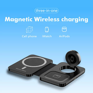 Cargador Inalámbrico Magnético 3 en 1 Plegable de Bolsillo, Tendencia 2026, Estación de Carga Rápida de 15W para Teléfono, Reloj y Auriculares - Product Image 3