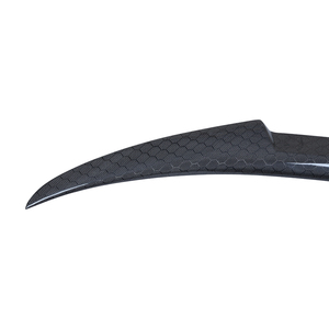 For 4 Series F33 Convertible&M4 F83 M4 Style Honeycomb Carbon Fiber <b>Rear</b> <b>Spoiler</b> Trunk Wing 2013-2020 - Product Image 5