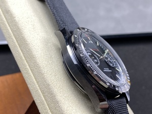 Reloj DE BUCEO mecánico de gran calidad resistente al agua 44mm N1 Factory 9300 movimiento caja de cerámica negra reloj cronógrafo multifunción - Product Image 4