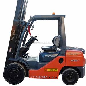Mini Forklift Diesel Forestry Machinery Good Quality <b>Used</b> for 30 Counterbalance Forklift 7FDN30 3 Ton Offroad <b>Used</b> Japan - Product Image 1