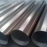 Tube en acier inoxydable soudé, poli miroir, carré et rond, AiSi ASTM A249 A269 A270 A312 A554 SUS 304 304L 316 316L 309S