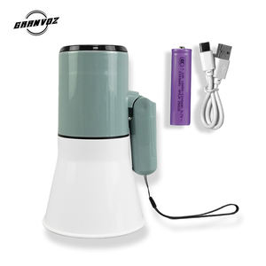 260s रिकॉर्डिंग के साथ पोर्टेबल अलार्म मेगाफोन <span class=keywords><strong>15w</strong></span> 500 मीटर रेंज रिचार्जेबल प्लास्टिक बुलहॉर्न - Product Image 6