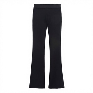 Pantalones Acampanados de Mujer, Novedad Otoño 2026, Estilo Casual, Cintura Elástica, Tipo Legging, Corte en A - Product Image 2