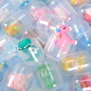 Figuras de juguete en cápsula de 45mm, minifiguras con punta de lápiz para niños, figuras de plástico de forma irregular para regalo infantil - Product Image 2