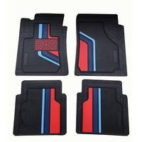 Tapis de voiture universels sur mesure toutes saisons, protection intégrale 3D, bords étendus, en caoutchouc imperméable