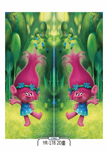 Porpora Qunzi piccola principessa Sophia modello pellicola di trasferimento di calore, signore pancia scarpe 3D disegno di stampa - Product Image 3