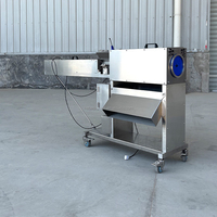 Efficiënte precisie automatische 304 roestvrijstalen radijs- en wortelschilmachine voor commerciële groente- en fruitverwerking