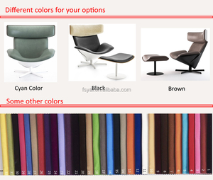 <span class=keywords><strong>Fauteuil</strong></span> de style vintage français en fibre de verre avec cuir véritable et métal pour chambre à coucher, hôtel, usage extérieur et de loisirs - Product Image 3