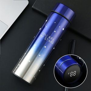 Smart Modern <b>Thermo</b> Reminder Drink Water <b>Bottle</b> With LED Temperature Display Lid Vacuum Flask for Camping Hot and Cold - Product Image 6