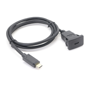 <span class=keywords><strong>USB</strong></span> 3,1 tipo-<span class=keywords><strong>C</strong></span> Dual tornillo de bloqueo a bloqueo de <span class=keywords><strong>USB</strong></span>-<span class=keywords><strong>C</strong></span> 10 Gbps <span class=keywords><strong>Cable</strong></span> de datos 1,2 m montaje en Panel tipo - Product Image 5