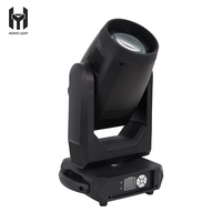 Luz Móvil LED de 300W, IP20, DMX512, 16 Canales, 11000-12000K, Haz de Luz Afilado con Prisma, para Conciertos, Eventos, DJ, Discotecas y Clubs