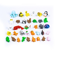 Figurines d'animaux imprimées en 3D, mini figurines d'animaux articulées, jouets, cadeaux de fête, jouets anti-stress de poche, articles en vrac pour sacs cadeaux