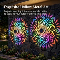 Lámpara de Jardín Decorativa para Interiores y Exteriores, Resistente al Agua (IP65), con Luz Ambiental de Colores, Venta al Por Mayor de Fábrica