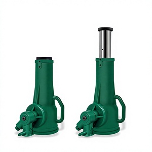 Cric à vis manuel mécanique de 5 à 50 tonnes, cric à bouteille robuste à engrenages avec corps en fonte ductile, pour réparation automobile - Product Image 6