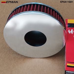 Addco เครื่องฟอกอากาศโครเมียม20ชิ้น/ถุงผ้าพร้อมตัวกรองที่ล้างทำความสะอาดได้8x2นิ้วสำหรับ EPAA11G01-20P คอคาร์บูเรเตอร์70มม. - Product Image 3