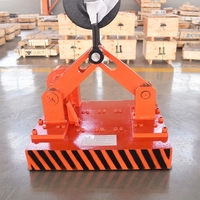 Lève-charge magnétique permanent automatique personnalisé à levage automatique pour plaques d'acier, grue de levage robuste