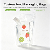 Sac de pochette à bec verseur pour shampoing écologique personnalisé emballage liquide 20ml 100ml 500ml 1litre pochette debout en plastique avec bec verseur