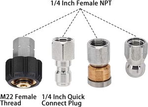 50 Feet áp lực máy giặt hệ thống thoát nước jetter Hose máy bay phản lực nước cống Máy làm sạch xoay cống jetter vòi phun - Product Image 4