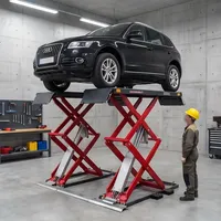 3t 3.5t Elektrikli Makaslı Araç Lifti, Özelleştirilmiş Hidrolik Tasarım ve OEM Üretim Desteği ile Oto Tamirhanesi İçin