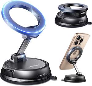 <span class=keywords><strong>Support</strong></span> magnétique pour <span class=keywords><strong>voiture</strong></span> UGREEN 360 °   <span class=keywords><strong>Support</strong></span> de téléphone magnétique rotatif pour <span class=keywords><strong>voiture</strong></span> 2500gf avec ventouse pour iPhone 16 Pro - Product Image 1