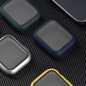 อุปกรณ์เสริมนาฬิกา RYB ฟิล์มกระจกนิรภัย เคสแข็งสำหรับ <span class=keywords><strong>Apple</strong></span> <span class=keywords><strong>Watch</strong></span> Series 9 <span class=keywords><strong>8</strong></span> 7 ขนาด 41 มม. 45 มม. 40 มม. 44 มม. เคสกันกระแทก ขนาด 38 มม. 42 มม. - Product Image 6