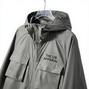 Custom Hooded Utility <b>Jacket</b> <b>Men</b> Waterproof Windproof Outdoor Tactical <b>Jacket</b> OEM Manufacturer - Product Image 1