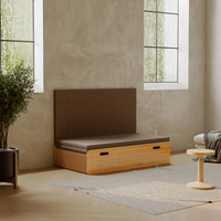 Canapé-lit pliant compact et polyvalent, fonctionnel, doux, gain de place, design moderne, solutions de mobilier de chambre à coucher