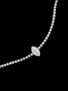 Pulsera Xinfly con Forma de Ojo de Caballo, Oro Au750 de 18k, Diamante Natural de 1.5ct, Joyería para Mujer - Product Image 5