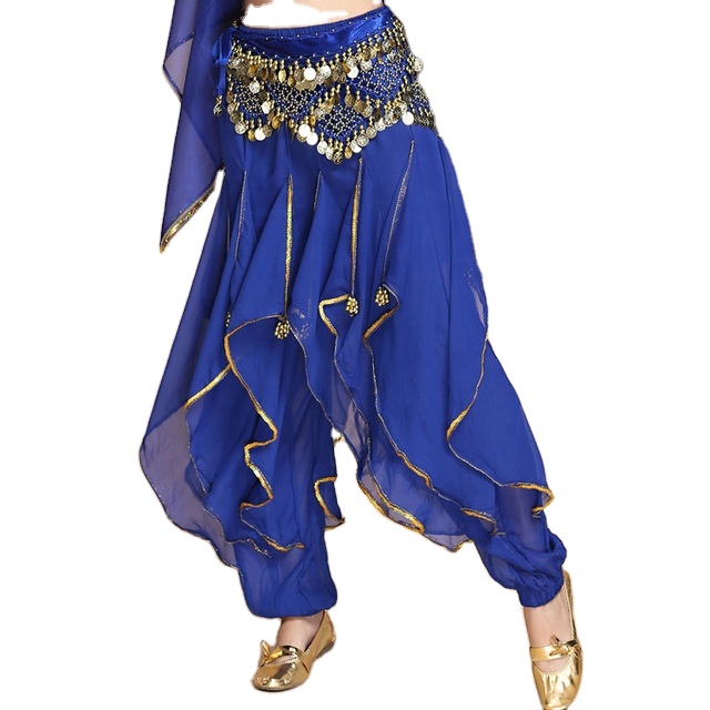 Ragazze Dance Pent Wear danza del ventre Harem Pants Costume di danza del ventre orientale