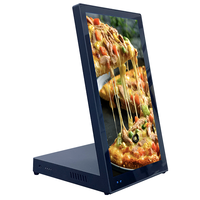 Produk Baru Layar Digital LCD Pintar Portabel Bertenaga Baterai Ukuran 13,3 Inci untuk Tampilan Iklan Toko Ritel