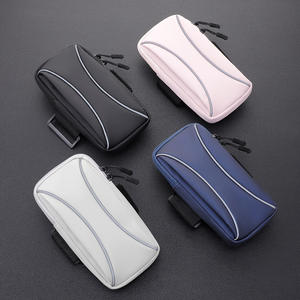 Bracelet de course universel unisexe, étui étanche pour téléphone, sport de plein air, jogging, manchon de bras, sac de poignet en PU - Product Image 2