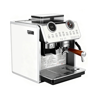 Cafetera Automática con Doble Caldera, 20 Bares, Control Digital, Diseño Italiano Moderno, Máquina de Espresso de Plástico - Product Image 1