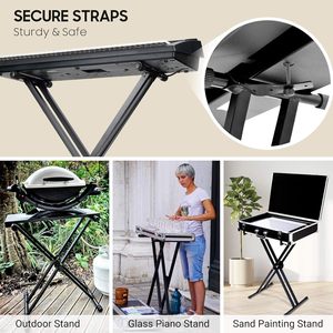 Support de <span class=keywords><strong>clavier</strong></span> de <span class=keywords><strong>piano</strong></span> numérique réglable robuste en X pour <span class=keywords><strong>piano</strong></span> électrique – Vente en gros - Product Image 6
