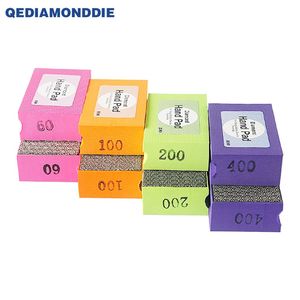 Tampons de polissage portatifs en résine diamantée électroplaquée pour pierre, verre et marbre - Product Image 2