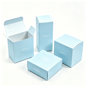 กล่องกระดาษพิมพ์ลายสำหรับเครื่องสำอาง บรรจุภัณฑ์อีคอมเมิร์ซสำหรับไฟแช็ค Zippo และกล่องใส่บุหรี่ กล่องพับได้สำหรับห่อของขวัญ - Product Image 6