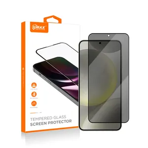 Verre trempé anti-espion 9H pour Samsung Galaxy S24 S23 Plus S22 FE S21 Ultra S20 Films de protection d'écran anti-chocs 2.5D