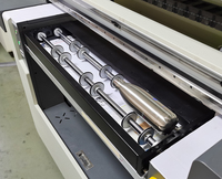 Hoge Precisie Snelle Snelheid Dubbele 6090 Uv Flatbed Printer G5i Hoge Drop Functie Deurmat Cup Tumbler Schoen 9012 9060 Uv printer