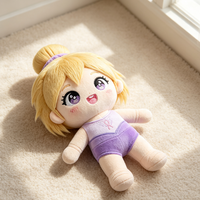 Peluche en coton Kawaii personnalisée, jouet doux, vente en gros OEM, cadeau promotionnel, approvisionnement en vrac pour enfants, certifié CE, rembourrage en coton PP