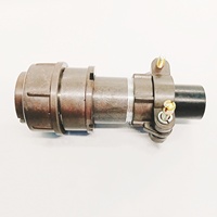 Conector Circular 2PM de 10 Pines, Conector MIL Ruso 2PM24J10QB2, Conector de Aviación Resistente a Altas Temperaturas