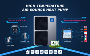 Nouvelle conception 2026 Pompe à chaleur air-eau R290 R32 10kw 20kw 30kw Chauffage Pompe à chaleur EVI R290 - Product Image 3