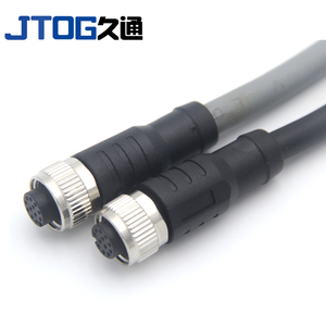 Tùy chỉnh không thấm nước M8 3 <span class=keywords><strong>4</strong></span> 5 6 8Pin khuôn PVC/PUR cáp mở rộng kết nối - Product Image 2